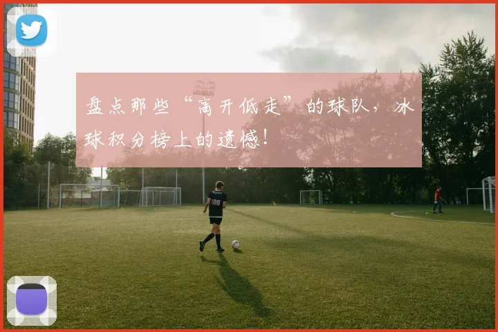 盘点那些“高开低走”的球队，冰球积分榜上的遗憾！